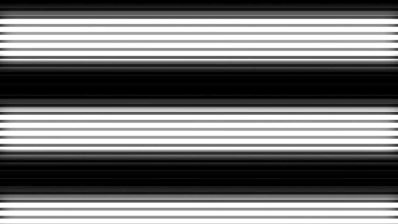 Abstract Black and White Horizontal Stripes