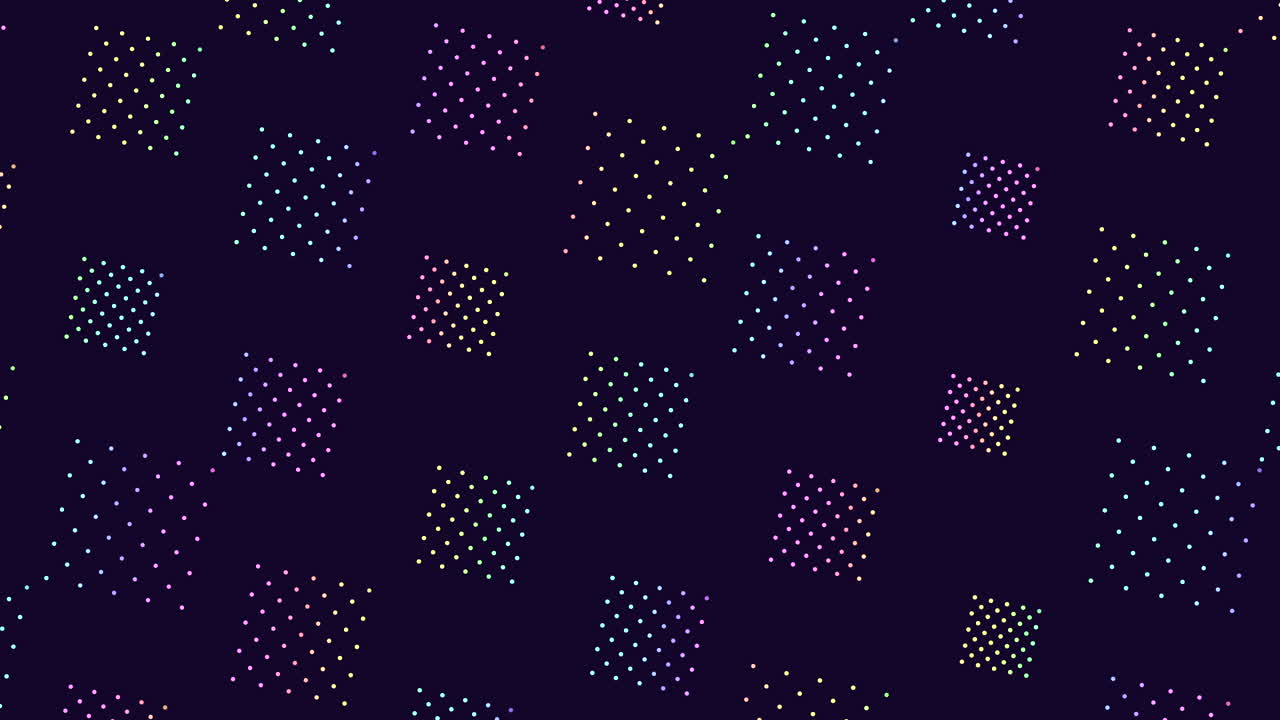 Diamond dot pattern on dark background