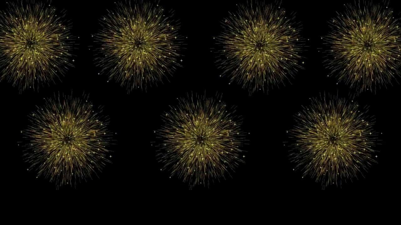 Fireworks animation motion graphics