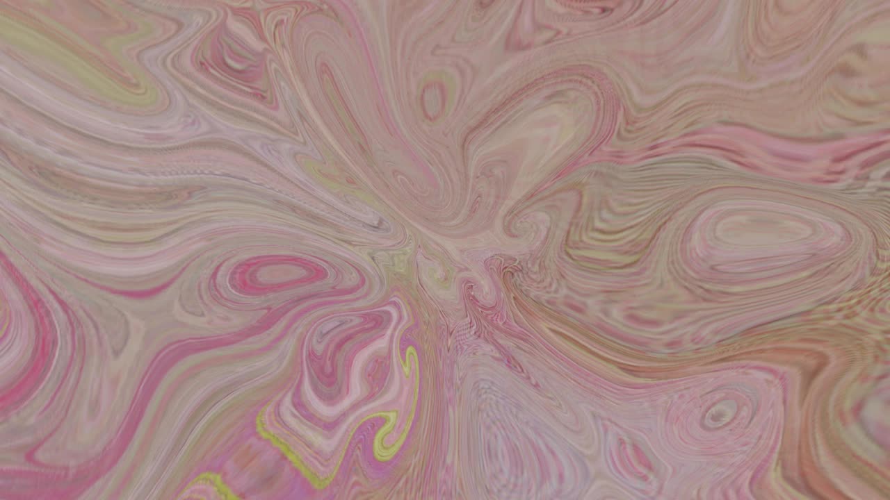 추상적이고 다채롭고 부드러운 무한 운동 또는 원활한 루프.