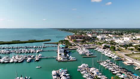 aerial-pullout-fort-pierce-florida-marina