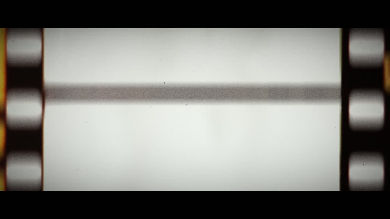 Real 35mm film anamorphic frame  overlay - mulitple frames - rewind - animated