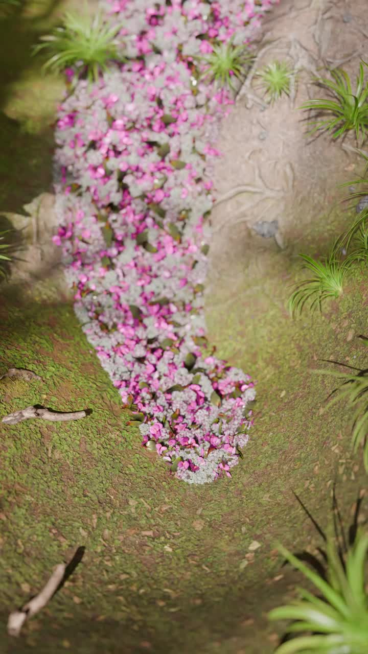 las flores mágicas del bosque