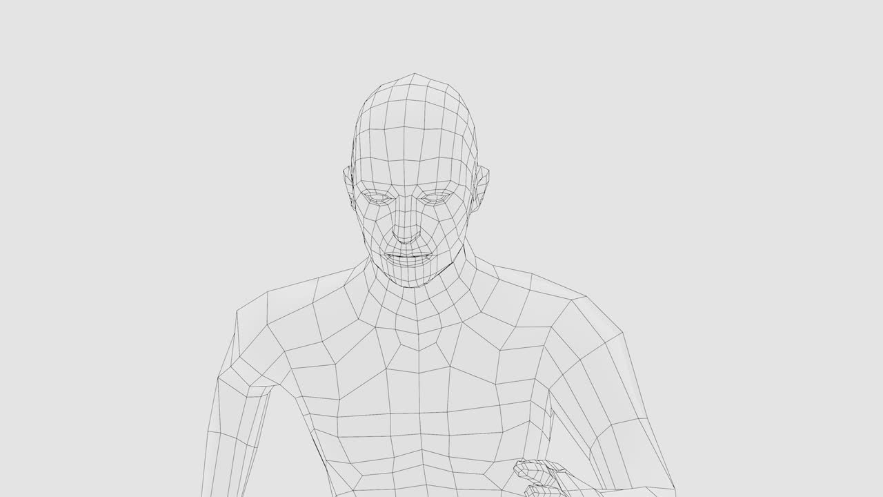 와이어 프레임 러닝 맨, 무