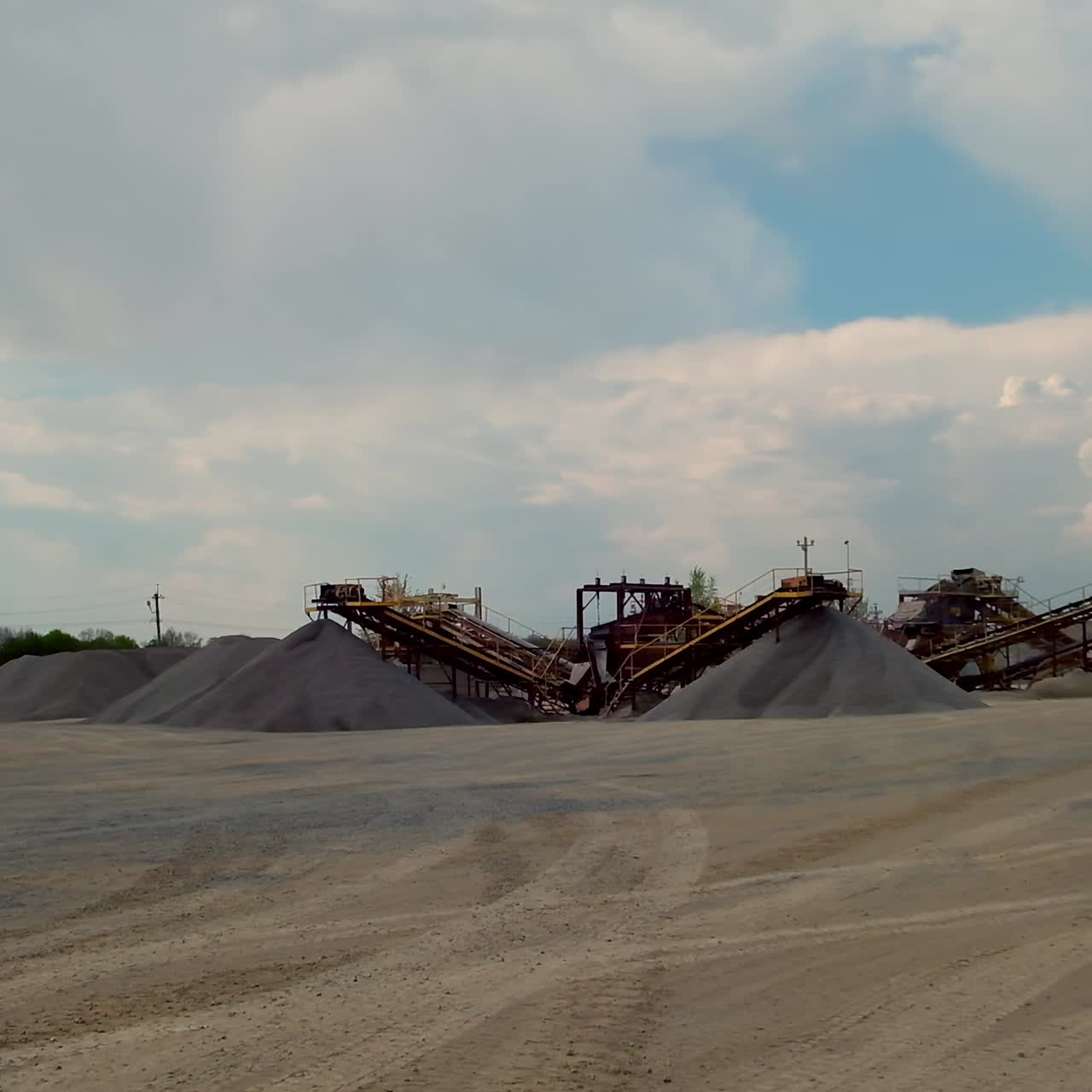 Work site industrial background