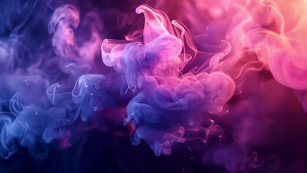 Sfondamento di fumo astratto