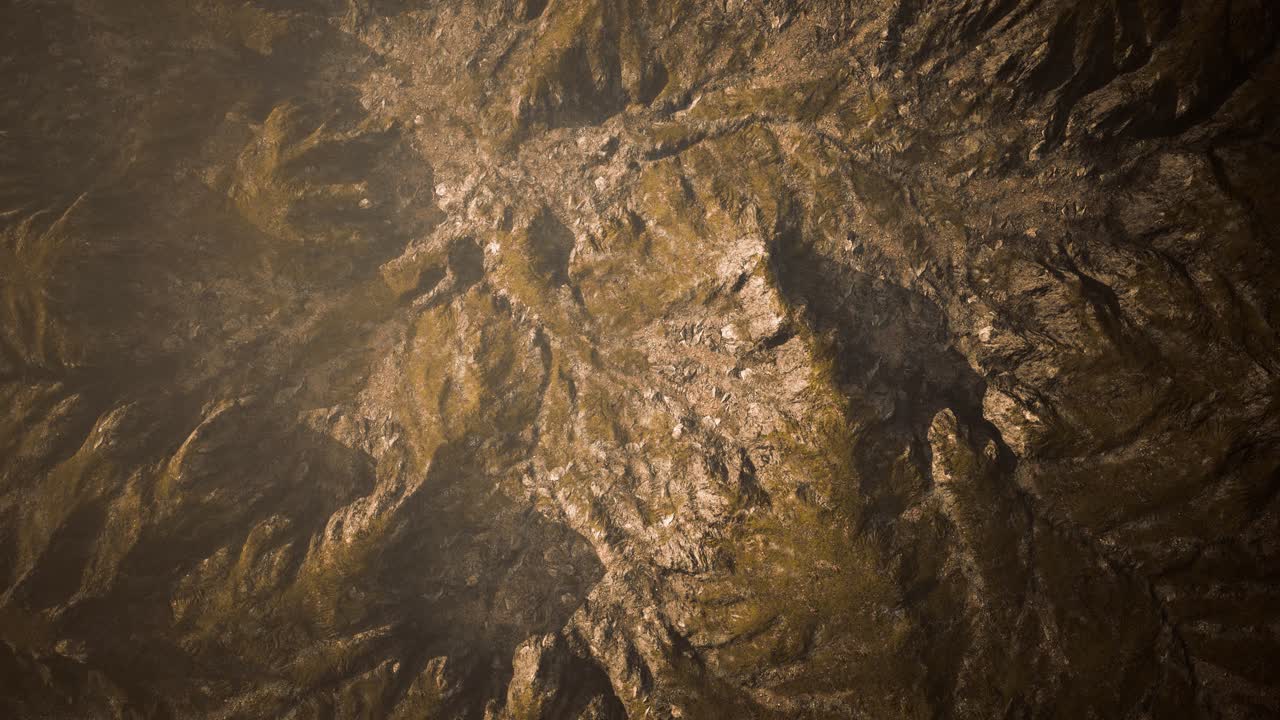 vista superior del cañón de la roca roja