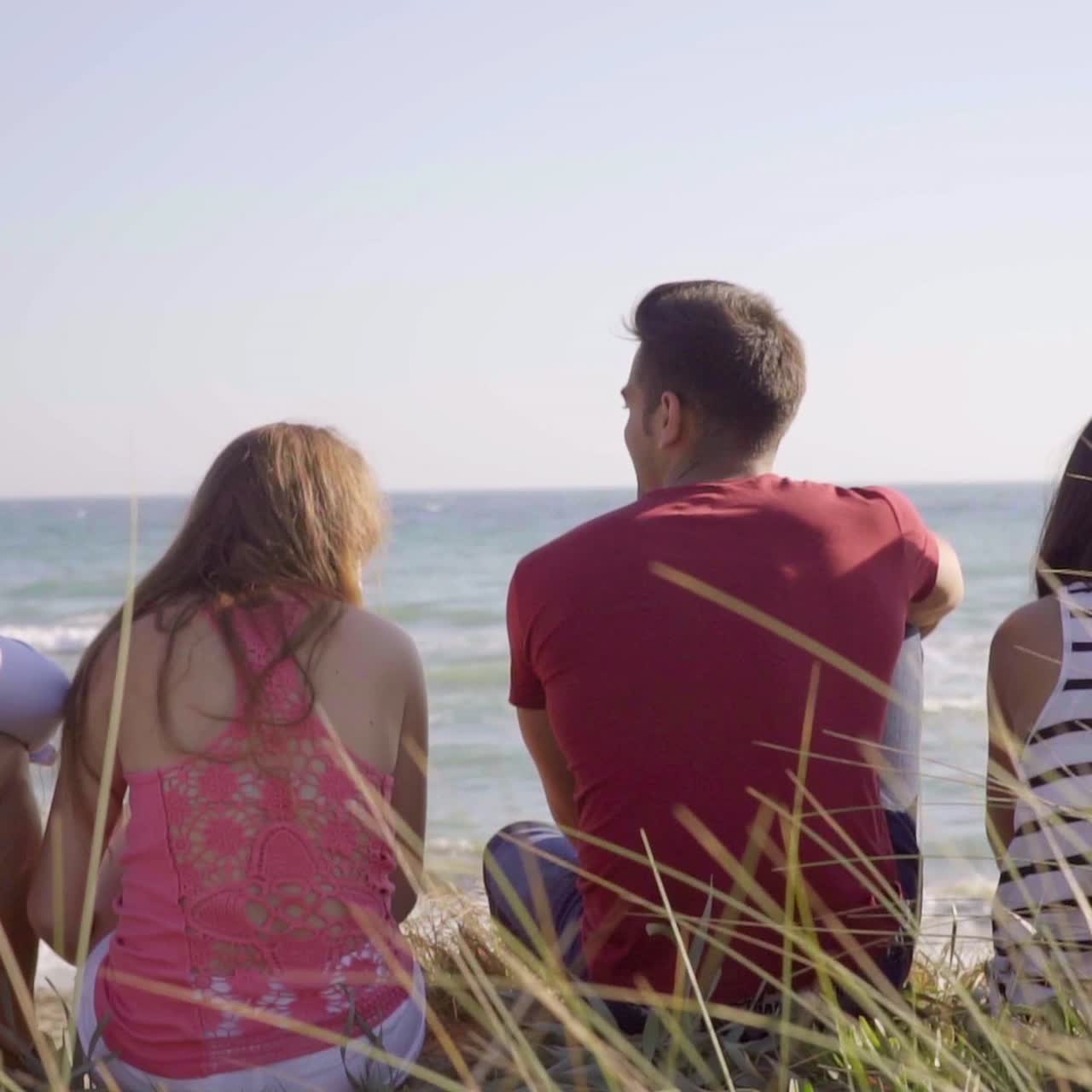 젊은 사람들의 그룹