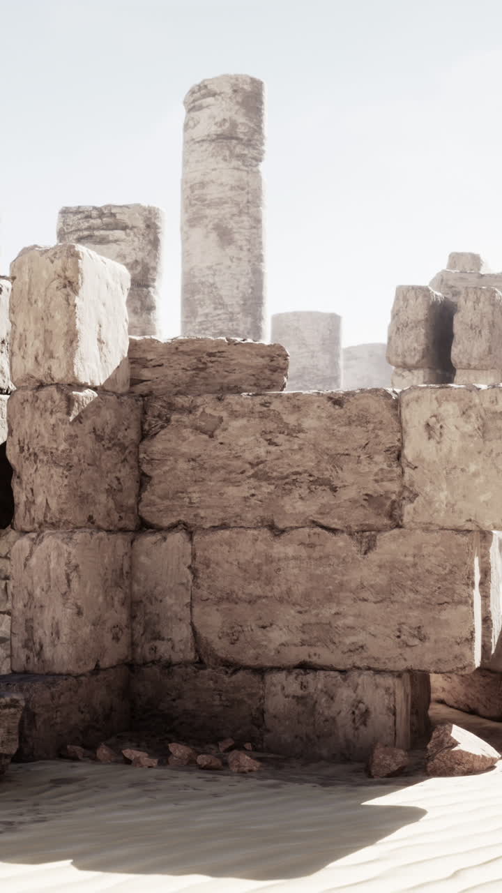 antiguas ruinas de ptolemaico cerca de bengasi