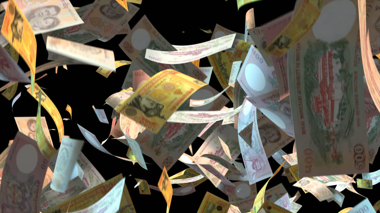 키르기스스탄의 금액이 떨어지고 있습니다.