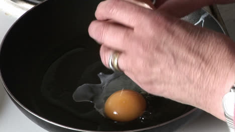 cooking an egg