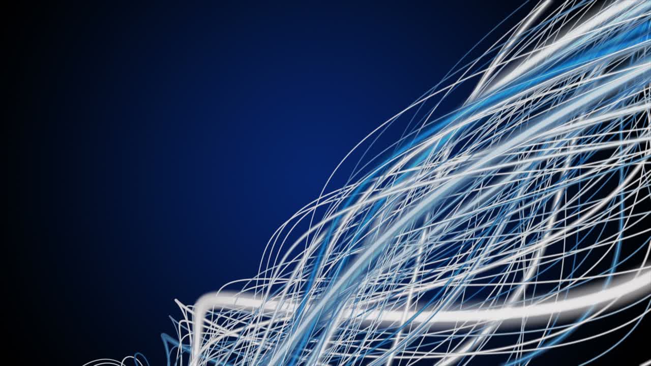 Fantastic animation with stripe wave object in slow motion, 4096x2304 loop 4K