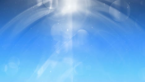 추상적인 파란색 배경 루프
