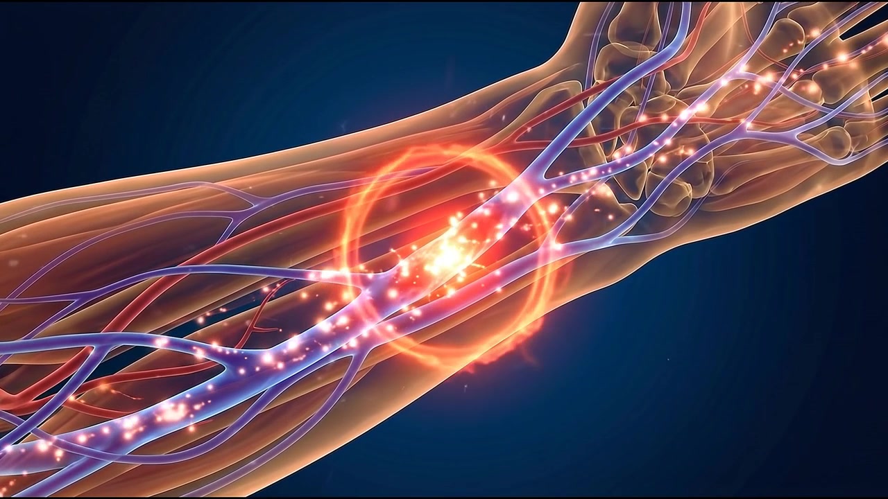3D Medical Animation of Blood Flow in Human Arm Veins