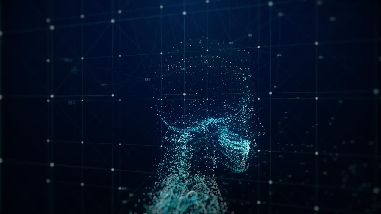 escaneo de la cabeza humana