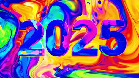 2025 new year's eve abstract background