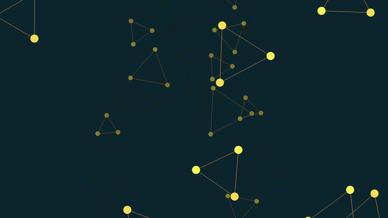 A Pattern Of Triangles And Dots