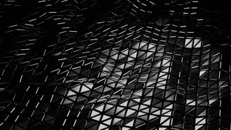 abstract black triangle pattern background