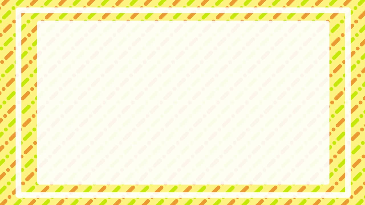 esta es una animación de fondo animada de coloridas imágenes de verano de rayas punteadas.