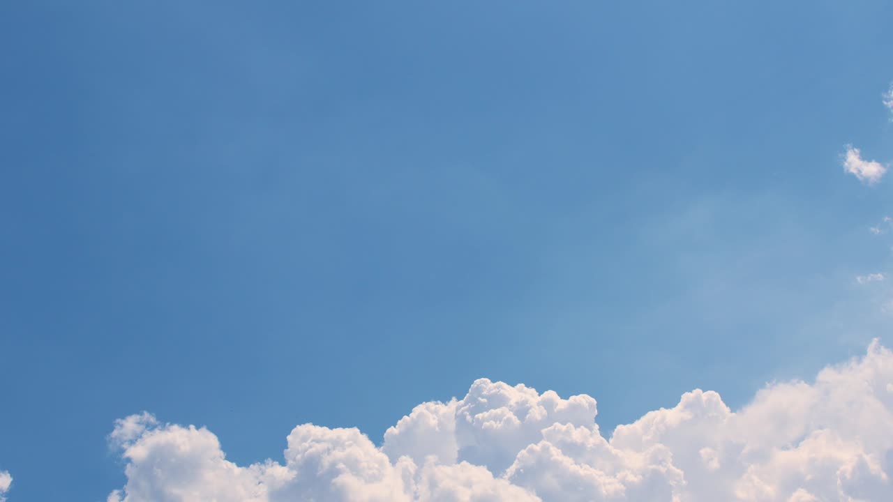 4k 타임 스, 아름다운 구름 움직임
