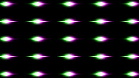 green and pink flares motion background