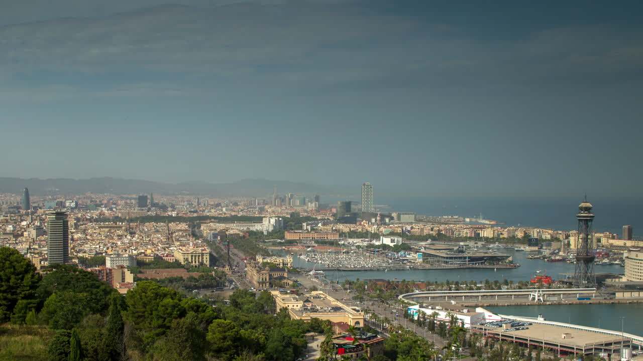 바르셀로나 몽주익 뷰 4k 07