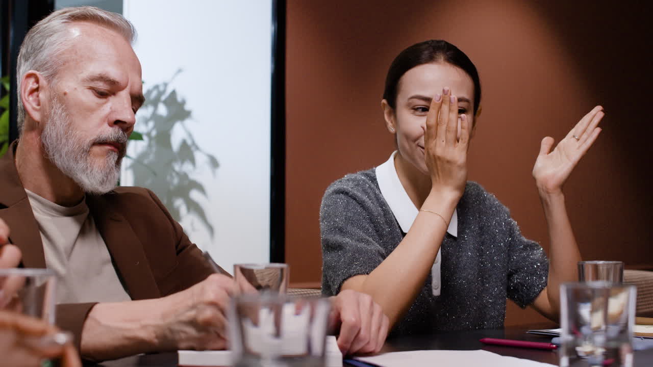 Business Meeting Discussion and Collaboration