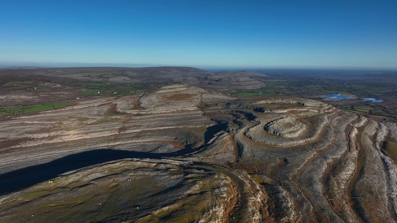 el burren, mullaghmore, condado de clare, irlanda, noviembre de 2023