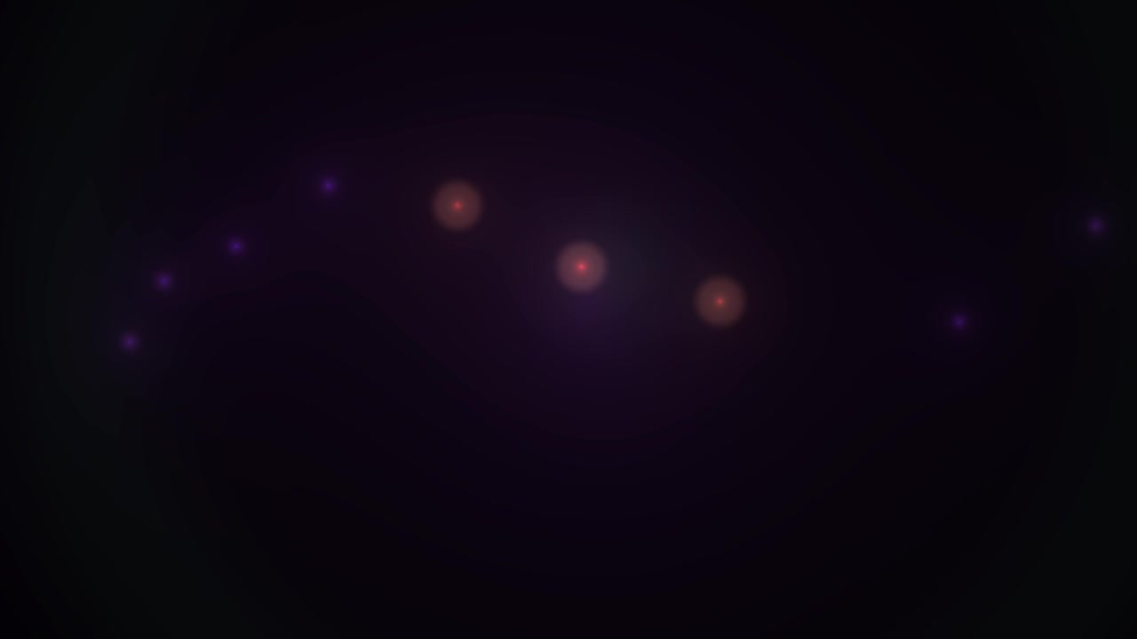 Sfondo Scuro Astratto con Particelle di Luce in Movimento e Bokeh