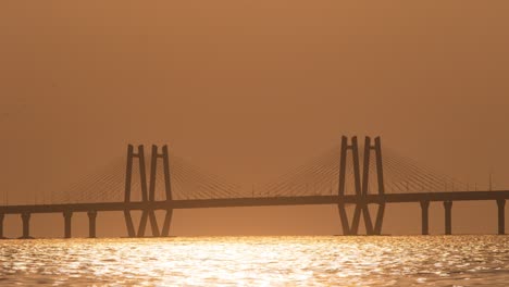 bandra worli sealink bridge and mahim bay