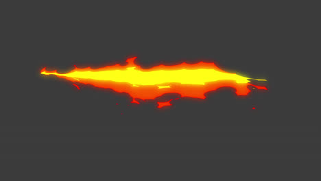 Animated Fire Stream Effect