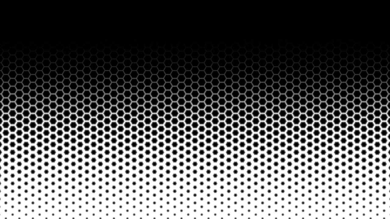 Animated Hexagon Pattern Appearing and Fading
