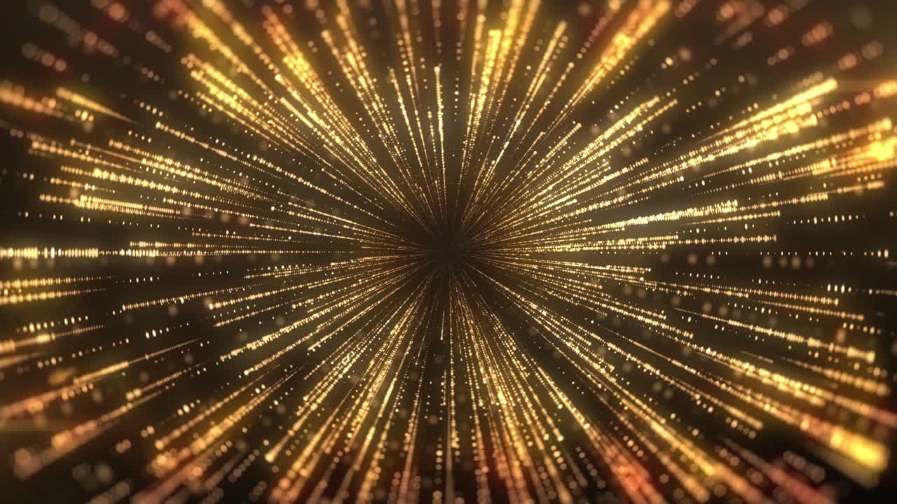 금색 디스코 라이트 프레임 추상적인 배경과 박이는 별 애니메이션 원활한 루프 금속 반이는 그림자