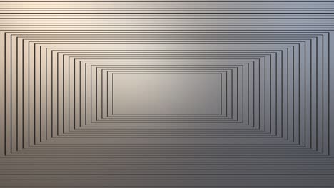 metal y luz. fondo abstracto de 4k bucle sin costuras de rectángulos de aluminio movimiento suave.