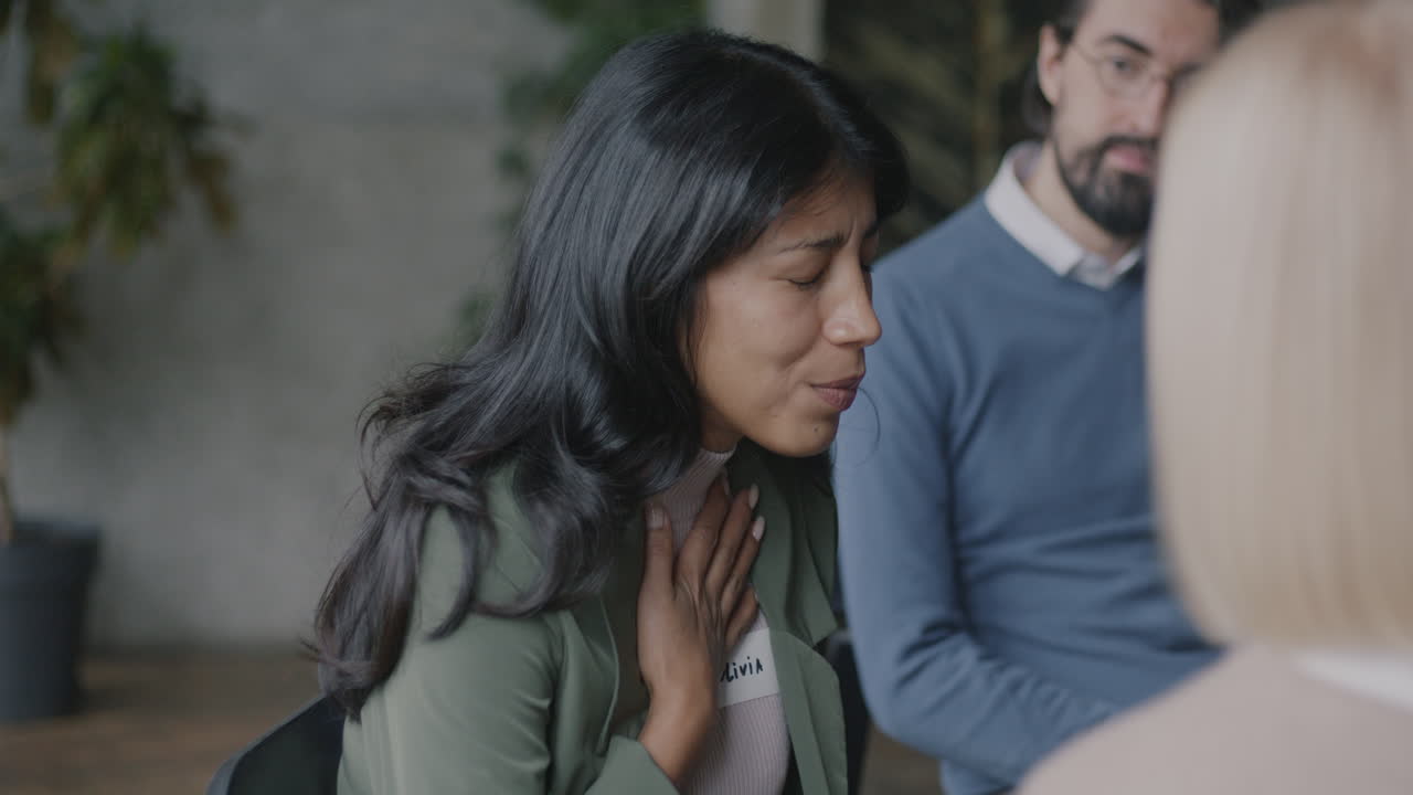 sesión del grupo de apoyo