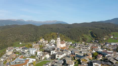 vista de pájaro de castelrotto