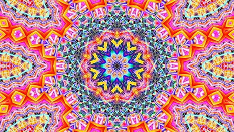 beautiful abstract kaleidoscope that shines, a radiant light that regulates the subtle movements