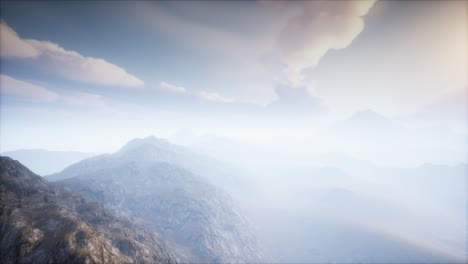 Volcano-Crater-Landscape-with-Fog