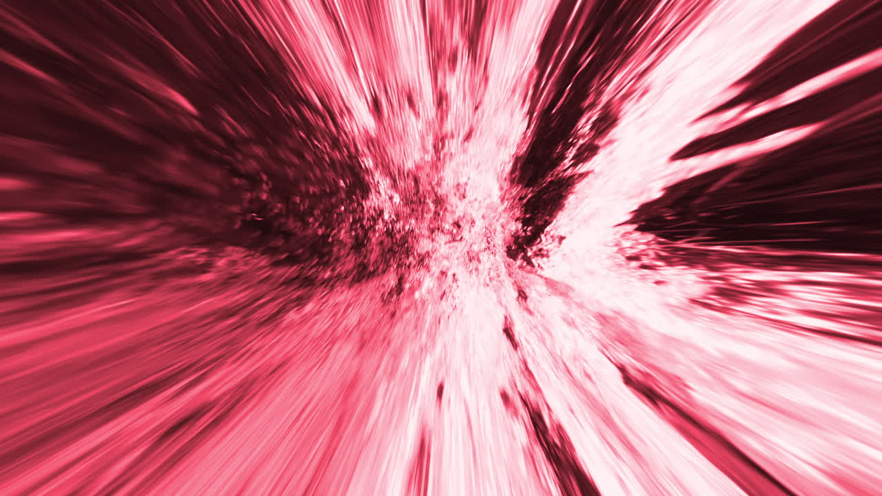 Fast Moving Abstract Water Flowing Above and Below. Organic Particles Motion Graphics. Wallpaper Background Illustrative Asset.