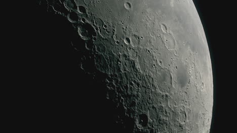 there are craters on the moon