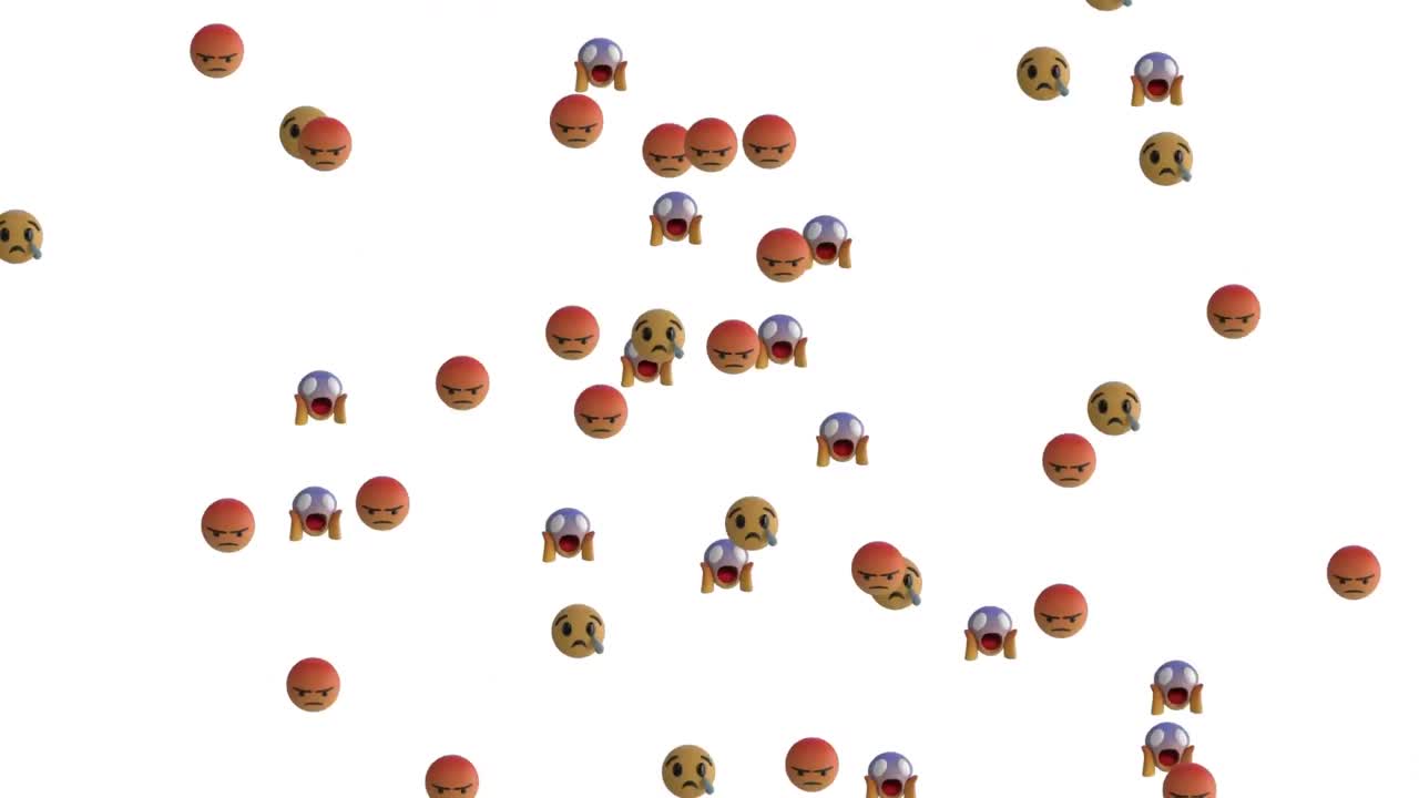 이모티콘이 날아다닌다