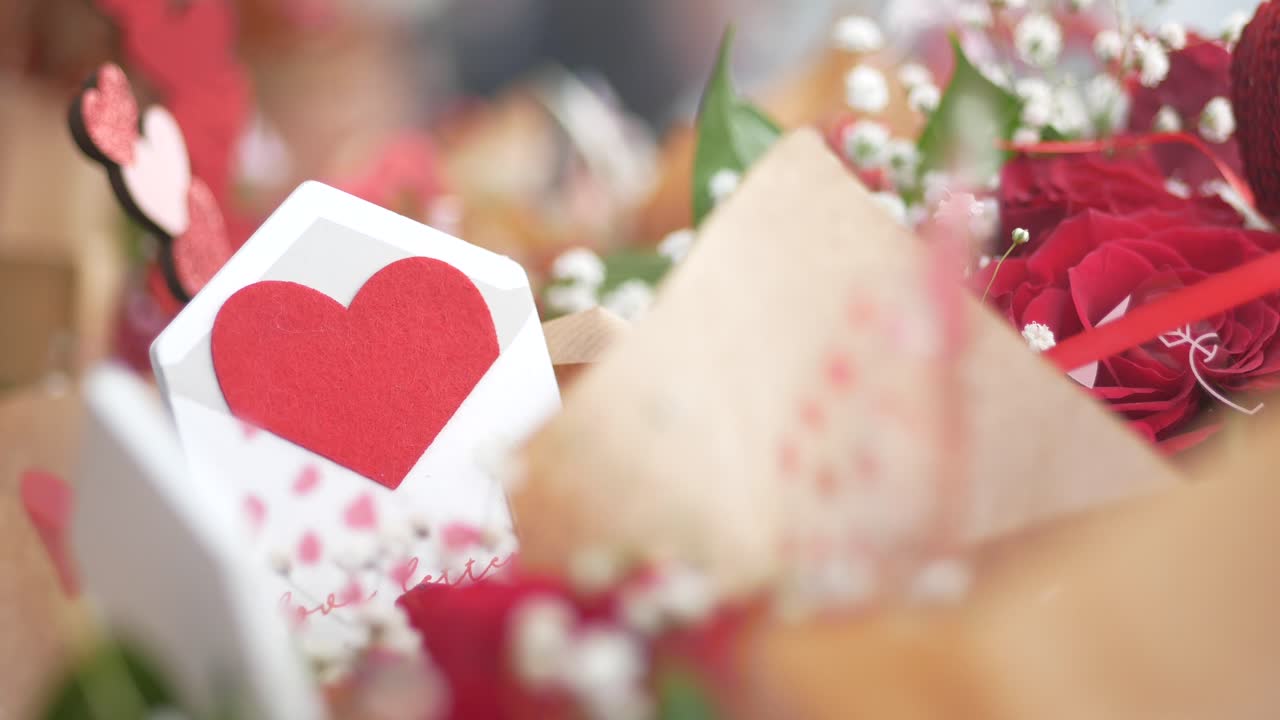 아름다운 발렌타인 데이 부켓