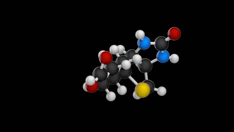 vitamin b7(biotin). seamless loop.