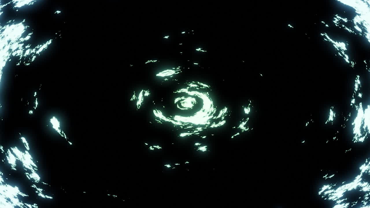 추상적인 반이는 나선형 소용돌이