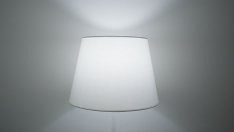 white table lamp