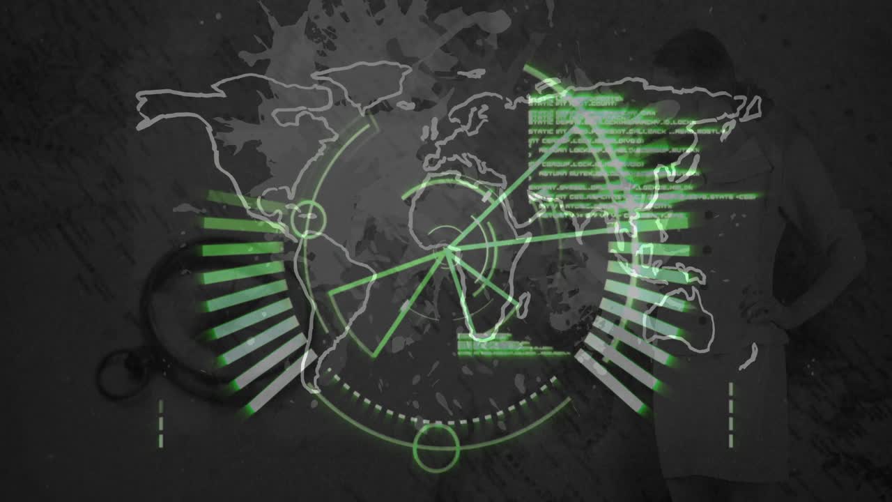 회색 배경에 대한 카운트다운 4k