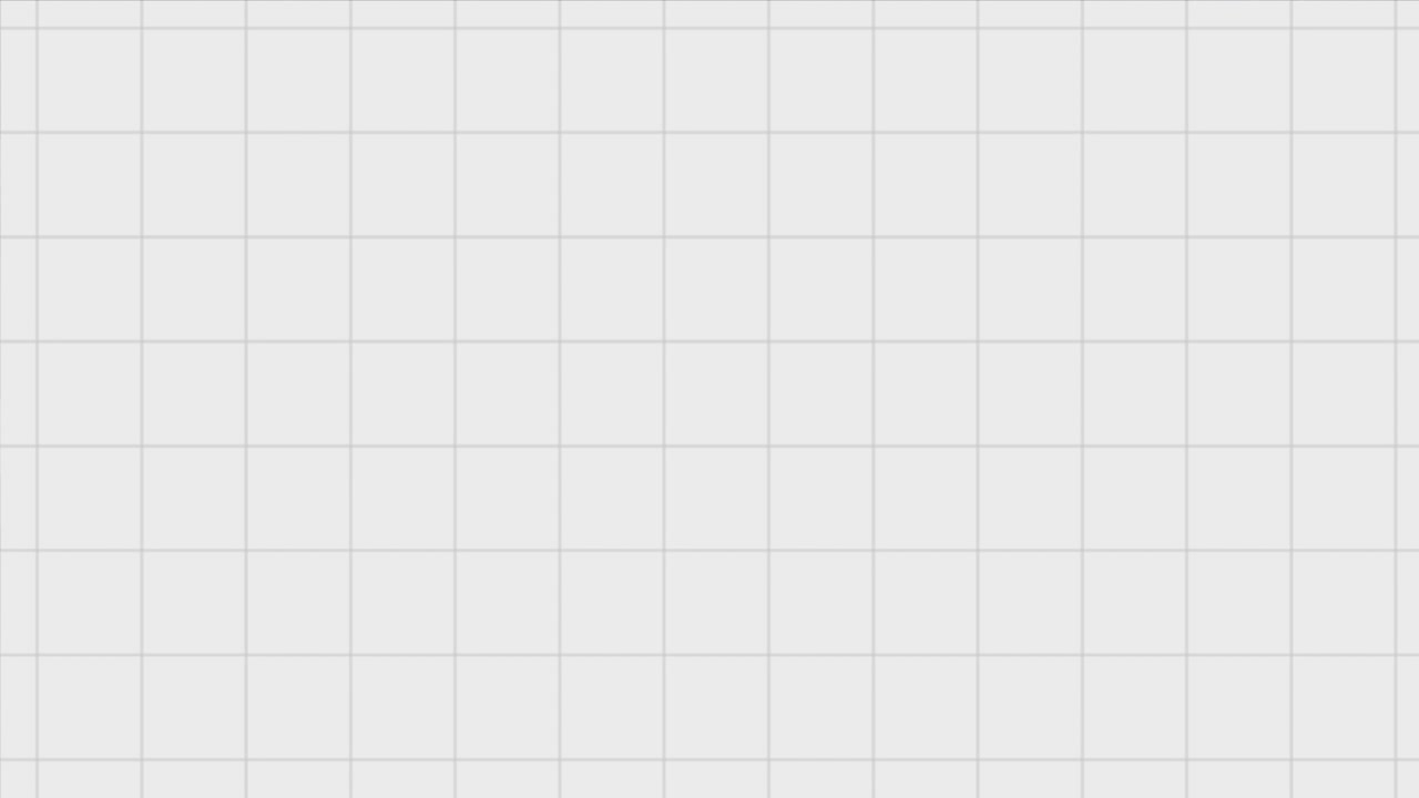 Animation of white checked notebook sheet