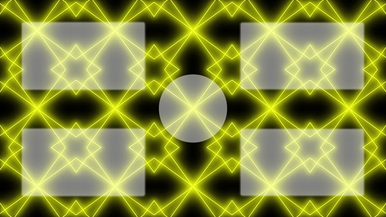 patrón geométrico fondo negro tarjeta de extremo gráficos de movimiento