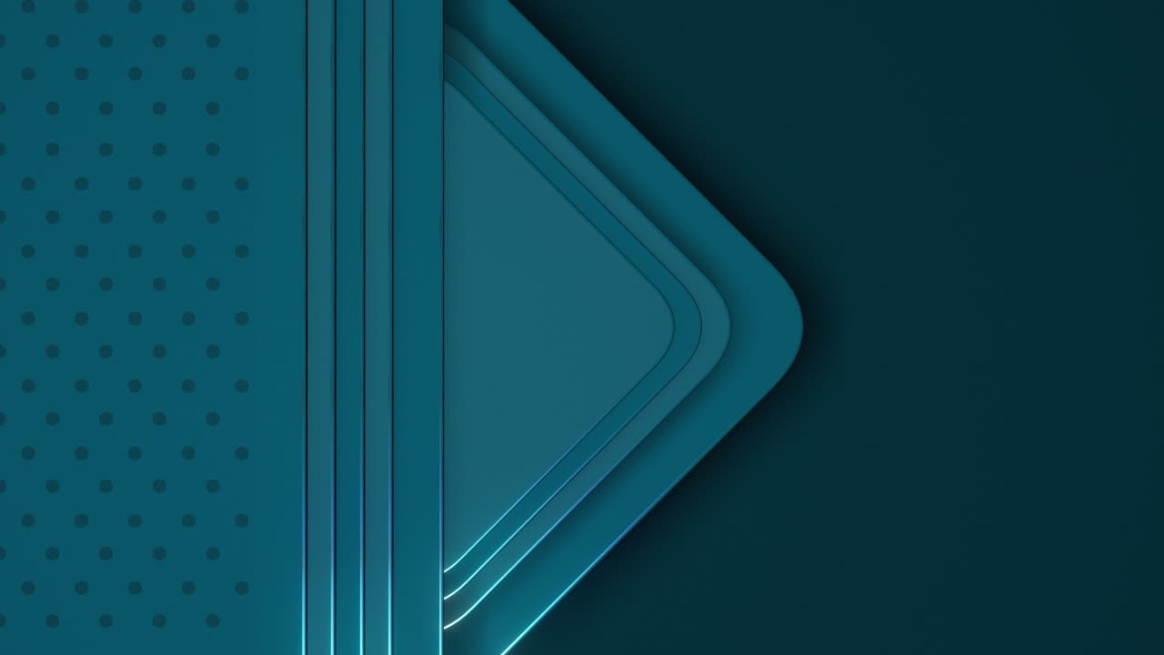 Teal Abstract Geometric Background