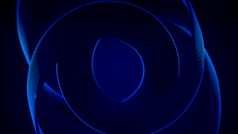 el fondo de un objeto 3d en movimiento - video de stock en bucle